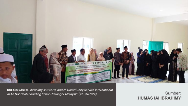 IAI IBRAHIMY PERKUAT JEJARING INTERNASIONAL