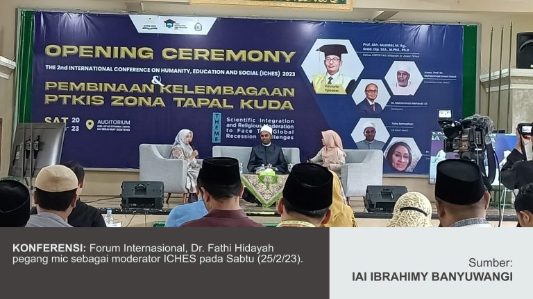 JADI TUAN RUMAH: IAI IBRAHIMY GELAR ICHES