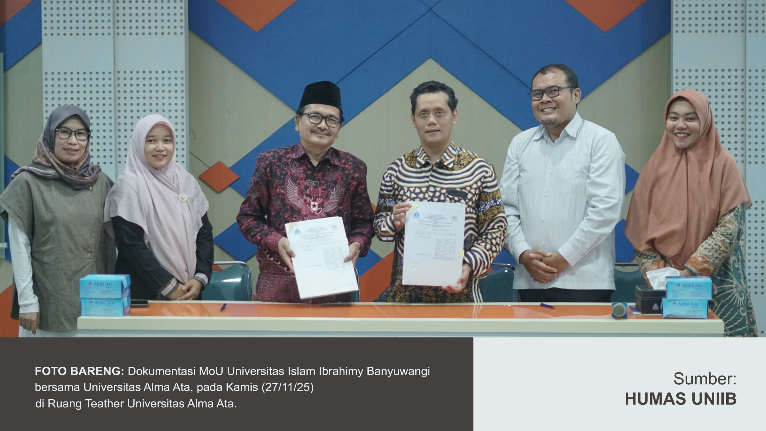 PASCASARJANA UNIIB LAKUKAN BENCHMARKING KE UNIVERSITAS ALMA ATA