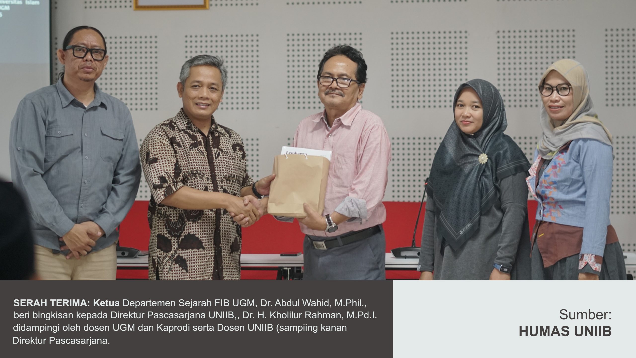 IKUT KAJIAN ISLAM NUSANTARA, PASCASARJANA UNIIB BERGURU KE UGM