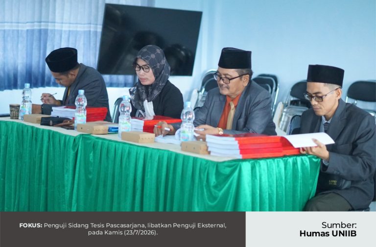 PENGUJI EKSTERNAL WARNAI SIDANG TESIS PASCASARJANA, MAHASISWA UNGKAP KESANNYA